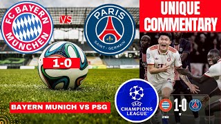 Bayern Munich vs PSG 10 Live Champions League UCL Football Match Score Commentary Highlights FC [upl. by Eelatan324]