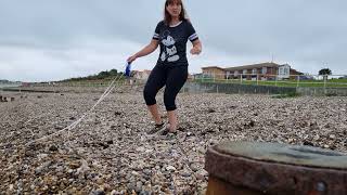 GCSE Geography coastal fieldwork Beach profile part 4 [upl. by Ennaed]