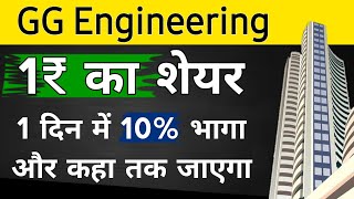 Gg Engineering Share News Today  G g Engineering Latest News Today  Stock Market [upl. by Eiduj797]