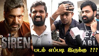 Siren Public Review  Siren Movie Review  Tamil Movie Review  Jayam Ravi  Keerthi Suresh  Siren [upl. by Swigart274]