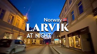 Norway 🇳🇴 Larvik at night [upl. by Madel493]