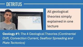 GEOLOGY 1 THEORIES Continental Drift Convection Current Seafloor Spreading Plate Tectonics [upl. by Anallise]