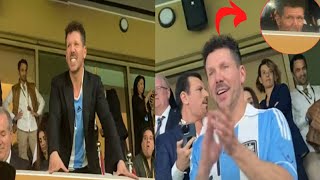 Viral Diego Simeone Atletico manager react to Messi goal amp Argentina world cup Against france [upl. by Zoltai791]