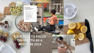 How to Start a SUSTAINABLE Health amp Fitness Journey in 2024  from enjoyable workouts to clear skin [upl. by Kevyn]