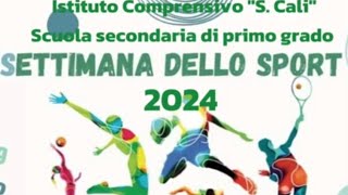 Settimana dello sport 2024  Scuola secondaria di primo grado [upl. by Rosella]