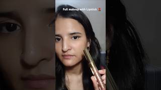 Full makeup with lipstick 💄🤩Anihashaikh16 shortviral lipstick makeupideas shortvideo [upl. by Grimbly]