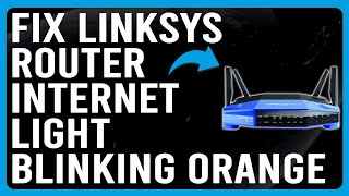 How To Fix Linksys Router Internet Light Blinking Orange Firmware Malfunction  Swift Solutions [upl. by Berkshire472]