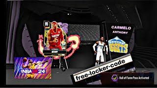 FREE HALL OF FAME PASS LOCKER CODE IN NBA2K24 MyTEAM [upl. by Airtemak]