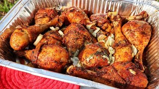 Best Ever Baked Chicken Drumsticks Step by Step [upl. by Haelam]