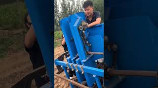 Hongyou Agricultural Machinery 66s work  Sweet potato harvester  Medicinal material harvester [upl. by Inan331]