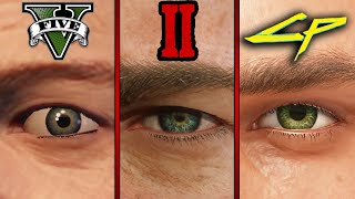 CRAZY DETAILS  GTA5 vs RDR2 vs Cyberpunk2077 [upl. by Nairrot817]