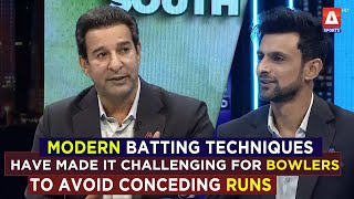 Wasim Akram explains how modern batting techniques have made it challenging for bowlers [upl. by Nomaid]