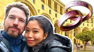 FOREIGNERS GOT MARRIED IN ARMENIA  FILIPINA AND RUSSIAN [upl. by Lexie]