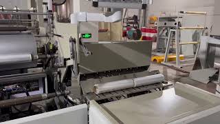 Stretch cling film making machine rewinder [upl. by Aihsas34]