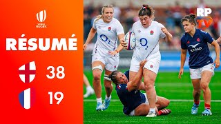 Résumé I Angleterre v France  Quelle intensité dans ce Crunch féminin 🥵 [upl. by Nylirret728]