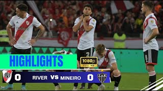 RIVER FUERA  ATLETICO MINEIRO ELIMINA A RIVER PLATE COPA LIBERTADORES PARTIDO recreacion🎮 [upl. by Ehgit]