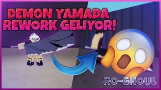 Demon Yamada Rework Geliyor  RoGhoul  RobloxTürkçe [upl. by Ornstead]