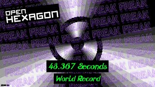 Open Hexagon  Freak  48367 Seconds WR [upl. by Adnofal30]