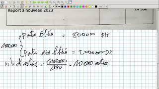 Comptabilité Approfondie Vidéo N 28 Exercice Corrigé quotAffectation Des Bénéficesquot [upl. by Hutchinson949]