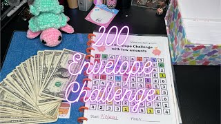 200 Envelope Challenge  How I Am Saving For My Emergency Fund [upl. by Idelson]