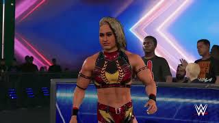 Jordynne Grace vs Liv Morgan WWE 2K24 [upl. by Charleen781]