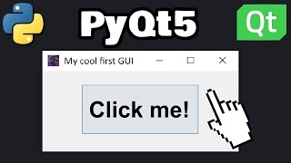 Python PyQt5 BUTTONS are easy 🛎️ [upl. by Idahs416]