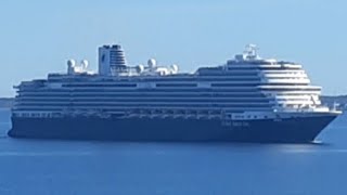 cruise ship MV Nieuw statendam arriving to Tallinn [upl. by Tisha]