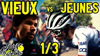 VIEUX vs JEUNES  Ep 13  TOUR DE FRANCE 2024 [upl. by Culliton950]