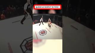 IL DOIT ÊTRE DISQUALIFIÉ A VIE POUR ÇA shorts pourtoi fyp youtubeshorts mma [upl. by Benni]