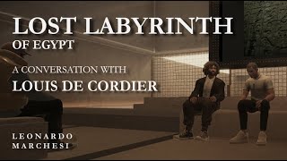 Louis de Cordier A conversation on the LABYRINTH OF EGYPT at the Mataha Gallery [upl. by Osnofla29]