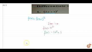 Differentiate wrt x 2x13 [upl. by Rednirah]