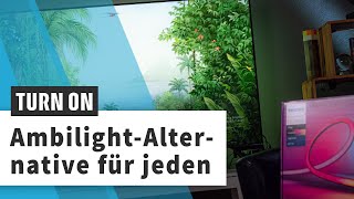 Ambilight für jeden TV Philips Hue Play Gradient Lightstrips [upl. by Doownel292]