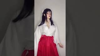 Cosplay Utahime Dance Ashi Ashi [upl. by Amadeo]