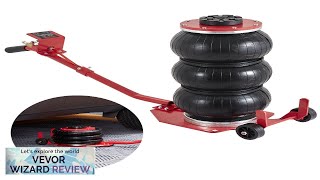 VEVOR Air Jack 3 Ton6600 lbs Triple Bag Air Jack Airbag Jack Review [upl. by Miahc697]