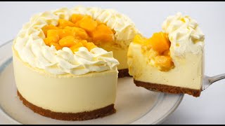 No Bake Mango Cheesecake [upl. by Yenroc]