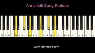 Annakkili Prelude  Keyboard Tutorial [upl. by Aseiram]