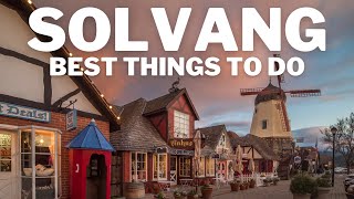 Best Things to Do In One Day in Solvang California  Itinerary [upl. by Dualc]