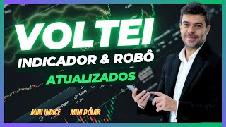 ELE VOLTOU COHEN INDICADOR E ROBÔ GRATIS MINI INDICE E MINI DÓLAR [upl. by Garihc]