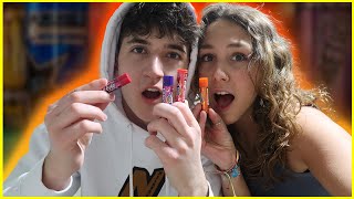 CHAPSTICK CHALLENGE FT MY GIRLFRIEND [upl. by Eadmund]