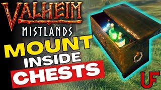 Valheim  How to Mount Items Inside Chests  Tips and Tricks  Guide [upl. by Bunns846]