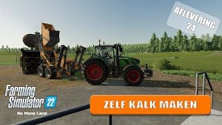 Zelf kalk maken  Farming Simulator 22 No Mans Land 24 [upl. by Haraz]