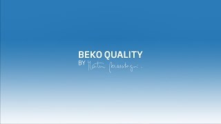 Beko Quality By Martín Berasategui  AquaIntense y GlassCare [upl. by Nesmat]