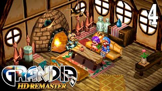 Grandia HD Remaster  Part 4 [upl. by Marvella]