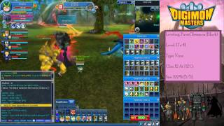 Digimon Masters Online  Leveling PawnChessmon Black to 41 [upl. by Krysta]