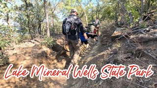 Shelter Camping Lake Mineral Wells State Park [upl. by Assirem354]