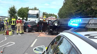 Tödlicher Unfall auf B256 bei Mendig [upl. by Illona]