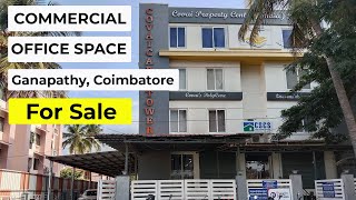 Commercial Office Space for Sale Near Ganapathy  Best for Hospitals IT firm and Finance Company [upl. by Domeniga]