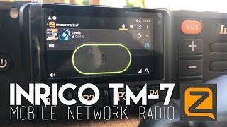 Inrico TM7 Network Mobile Radio  Part 2  How To Set Up amp Use Zello [upl. by Ezar202]