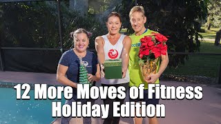 12 MORE Moves of Fitness  Holiday Aquatic Fitness Workout [upl. by Enilesor862]