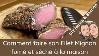 Comment faire son FILET MIGNON fumé et séché à la maison comme un Pro [upl. by Phelan]